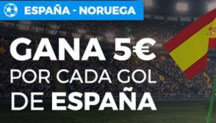gana 5€ por cada gol de España